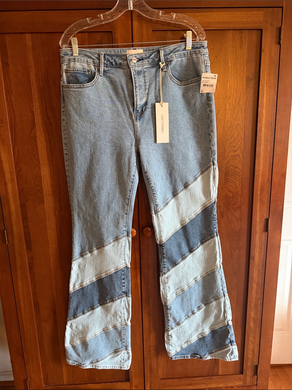 Driftwood Wyatt Colorblock Bootcut Jeans